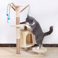 Multi-Layer Sisal Cat Scratching Tower – Interactive Play & Scratch Toy