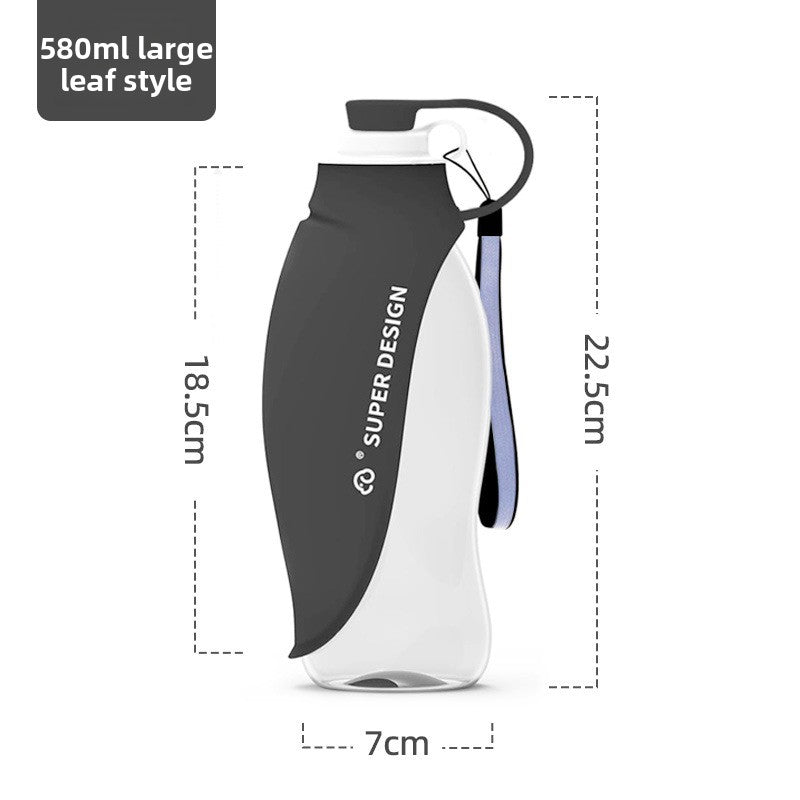 Outdoor pet drinking cup for dogs and cats