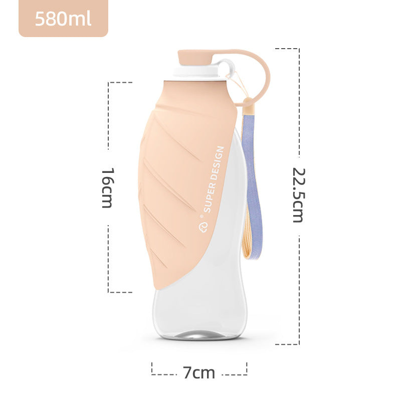 Outdoor pet drinking cup for dogs and cats