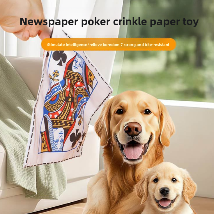 Pet Crinkle Sound Toy for Dogs