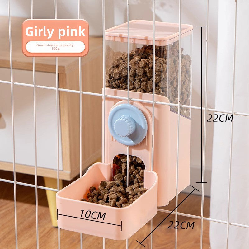 Hanging Small Pet Water Bottle and Feeder Combo