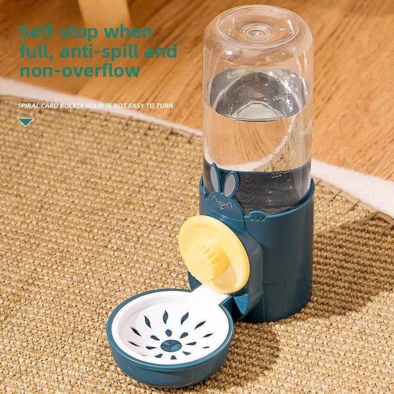 Hanging Small Pet Water Bottle and Feeder Combo