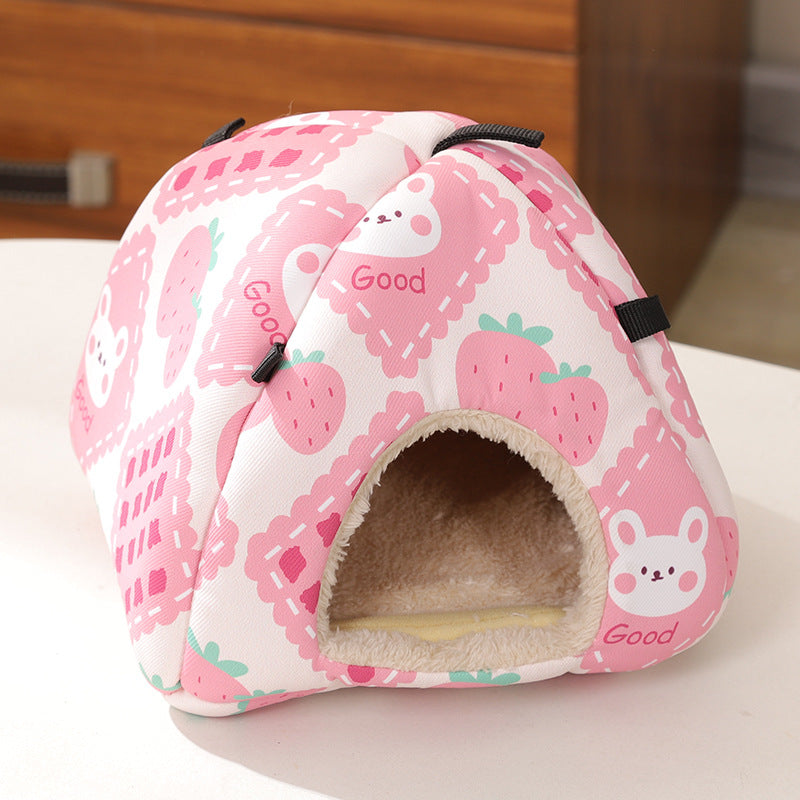 Cozy Hamster Den & Small Pet Nest