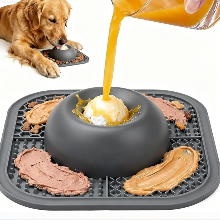 Silicone Slow Feeding Bowl for Dogs