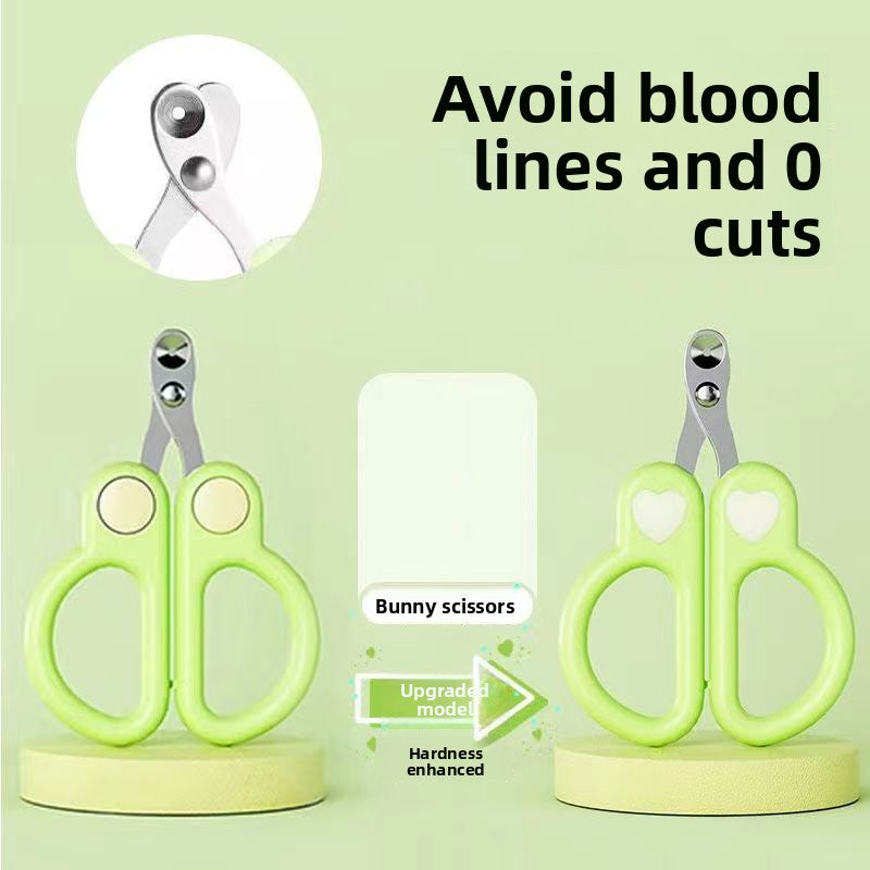 Cat & Rabbit Nail Scissors – Safe & Precise