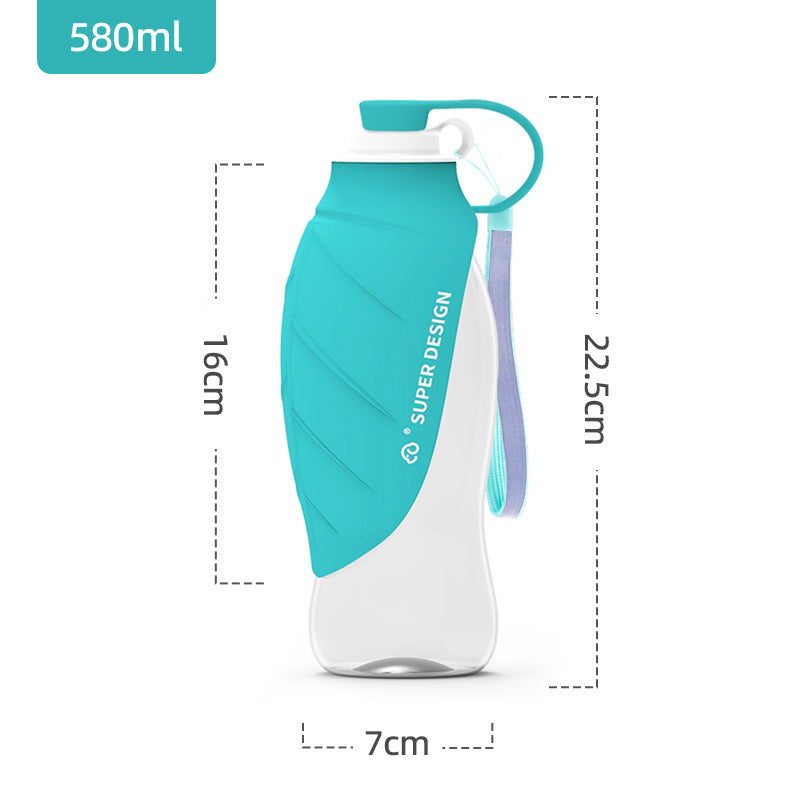 Outdoor pet drinking cup for dogs and cats
