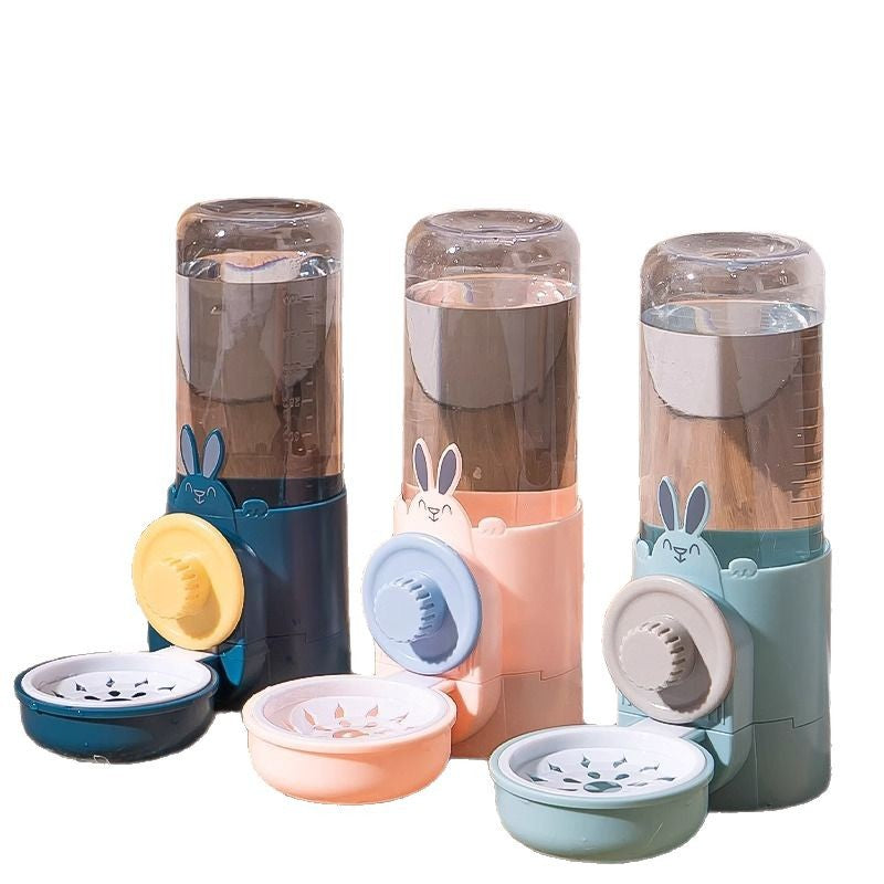 Hanging Small Pet Water Bottle and Feeder Combo
