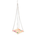 Wooden Hanging Bridge for Pet Birds
