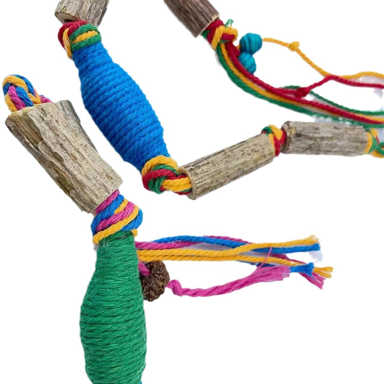 Catnip Teaser Stick with Cotton Rope for Cats