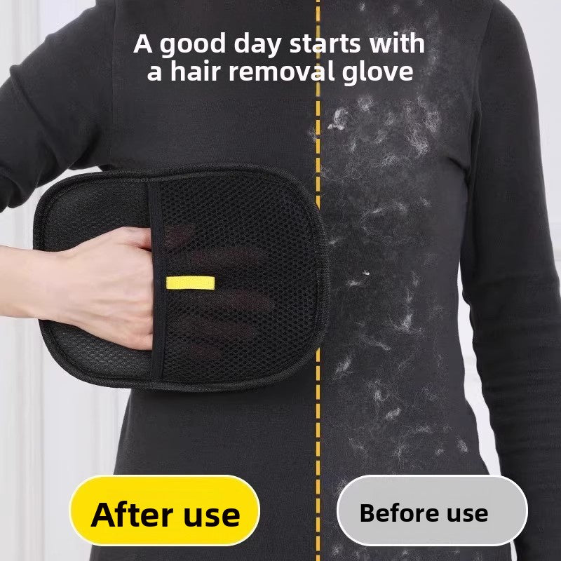 Pet Hair Removal Gloves Static Lint Brush