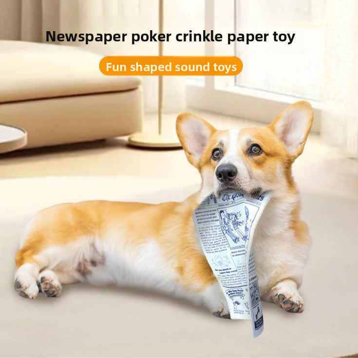 Pet Crinkle Sound Toy for Dogs