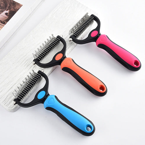 Double-Sided Dog & Cat Dematting Comb