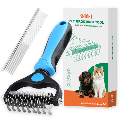 Double-Sided Dog & Cat Dematting Comb