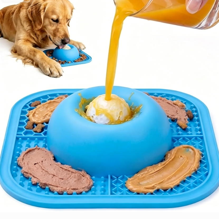 Silicone Slow Feeding Bowl for Dogs