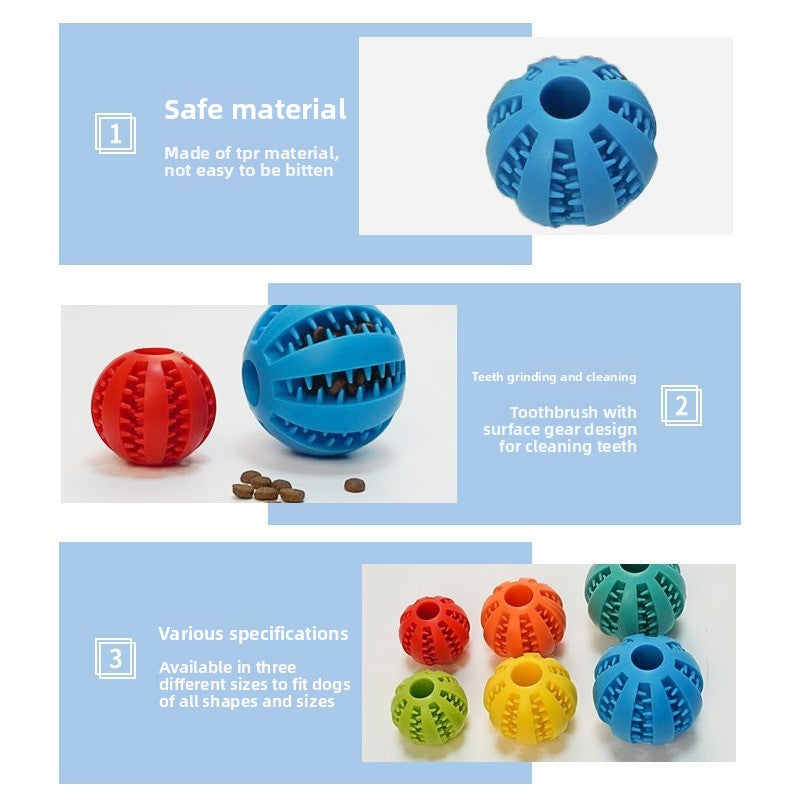 Rubber Chew Ball for Dogs