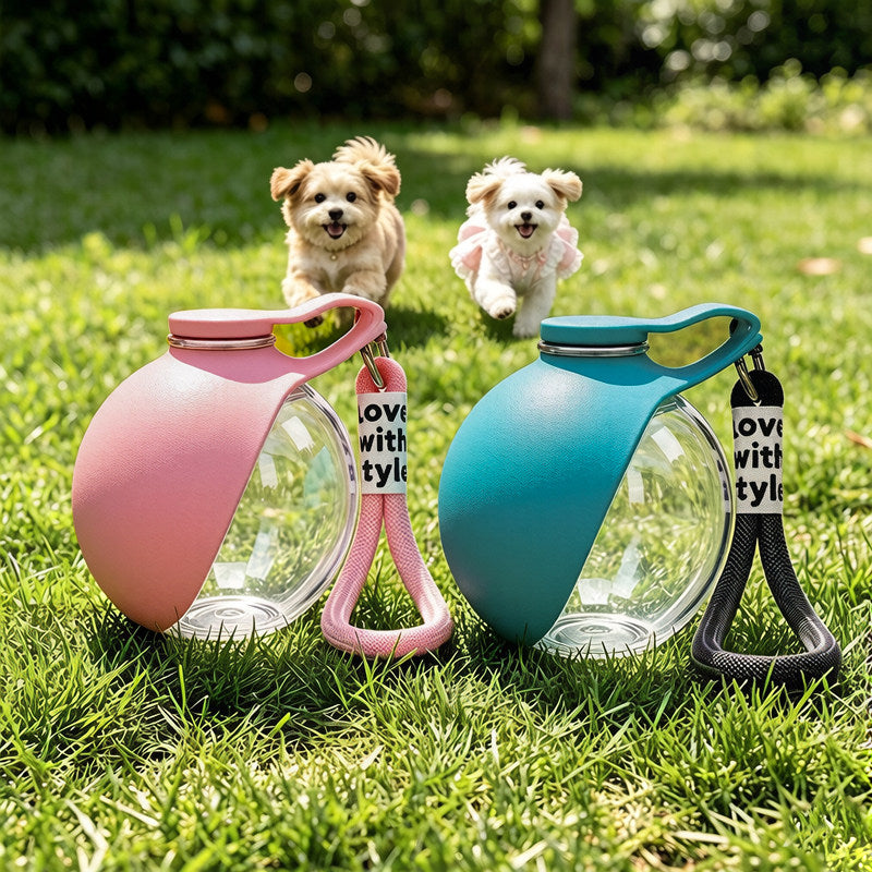 Foldable Portable Pet Water Bottle for Dogs and Cats