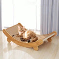2-in-1 Detachable Cat Scratching Pad & Lounge Bed