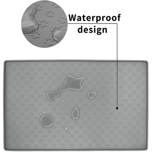 Non-Slip Waterproof Silicone Pet Food Mat