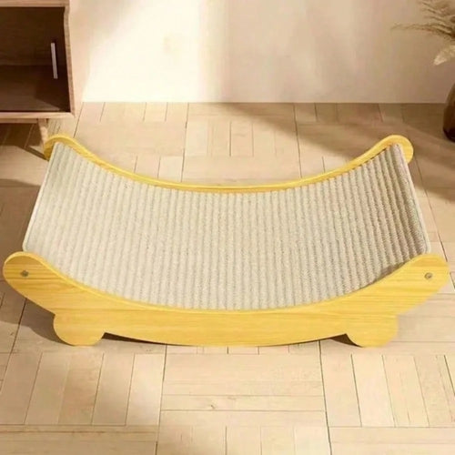 2-in-1 Detachable Cat Scratching Pad & Lounge Bed