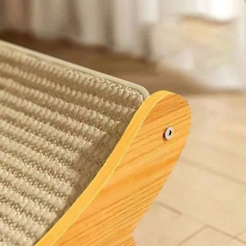 2-in-1 Detachable Cat Scratching Pad & Lounge Bed