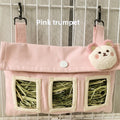 Hanging Hay Feeding Bag for Small Pets