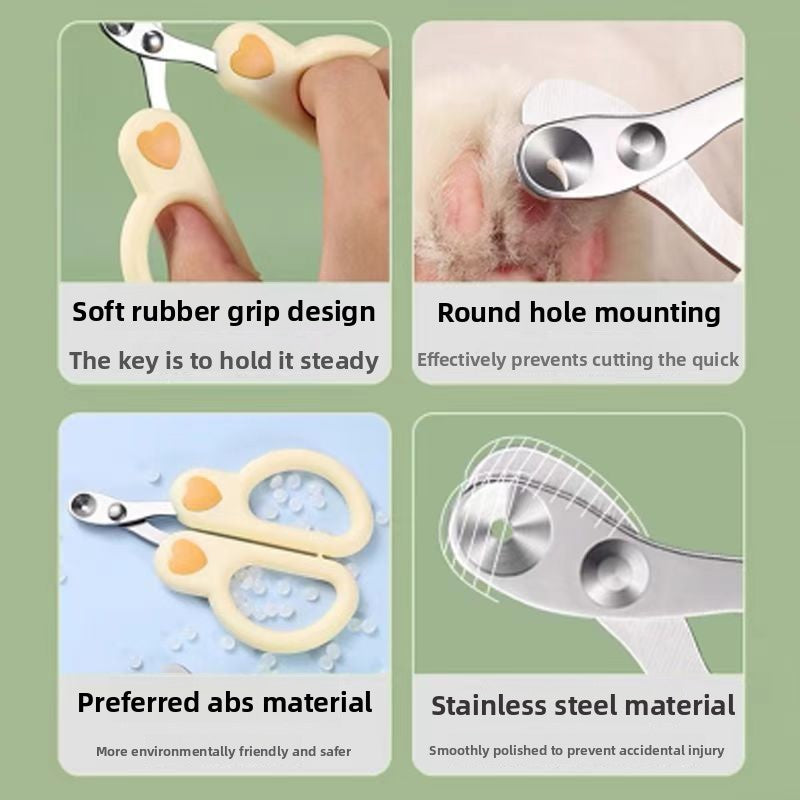 Cat & Rabbit Nail Scissors – Safe & Precise