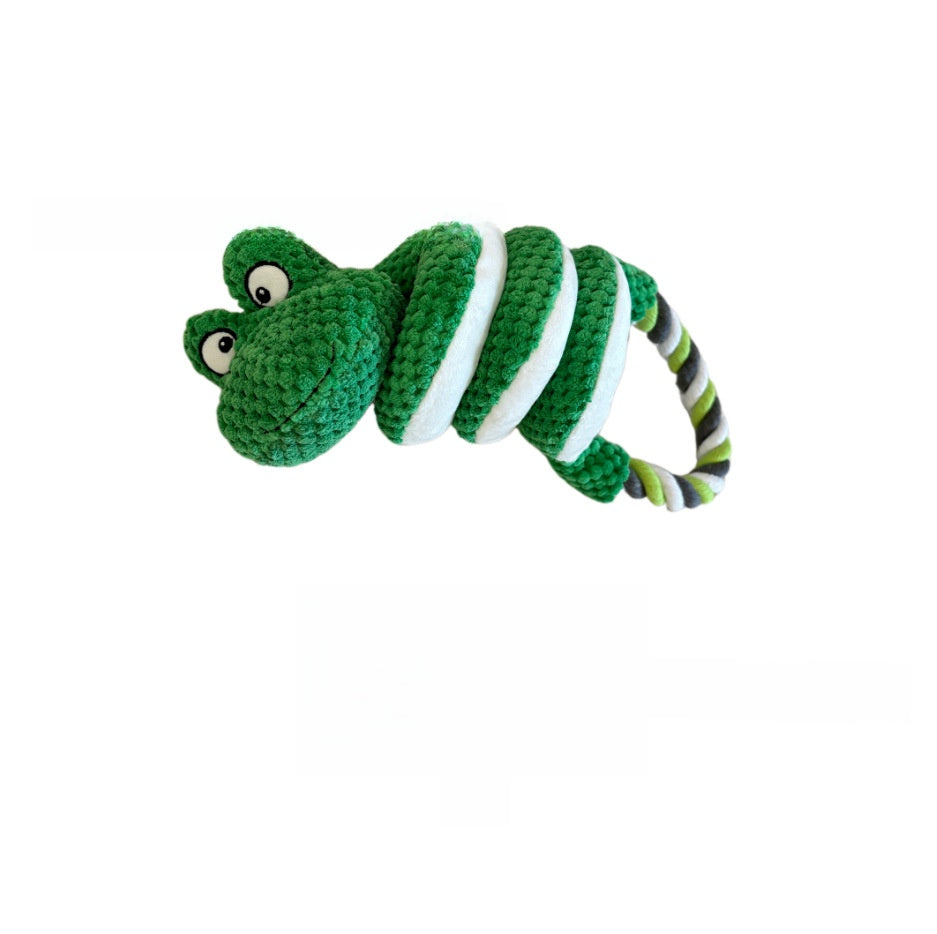 Plush Tug Rattle Chew Toy for Pets
